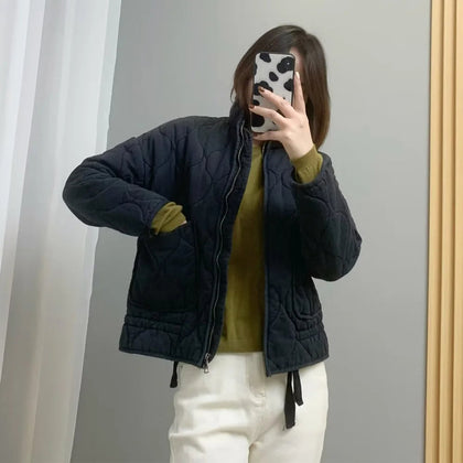 Relaxed Double-Breasted Coat