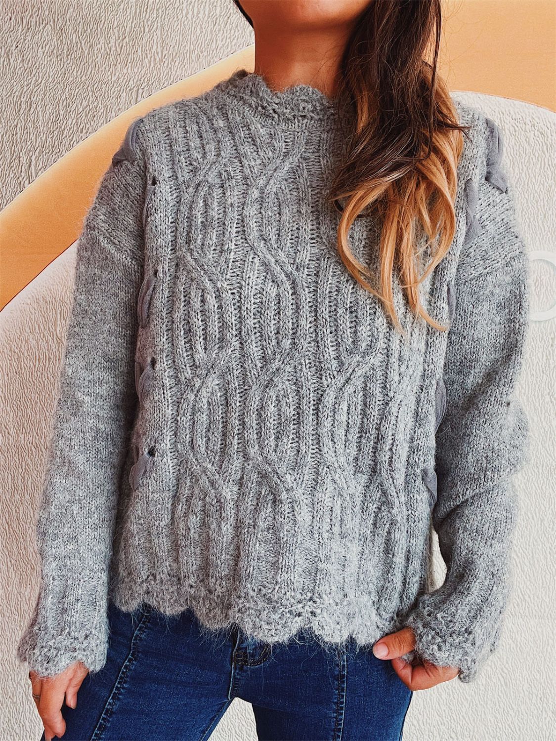 Warm Cropped Sweater