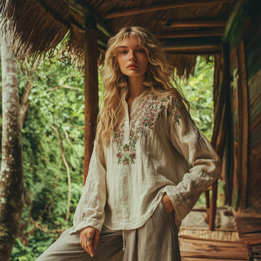 Relaxed Short-Sleeve Shirt