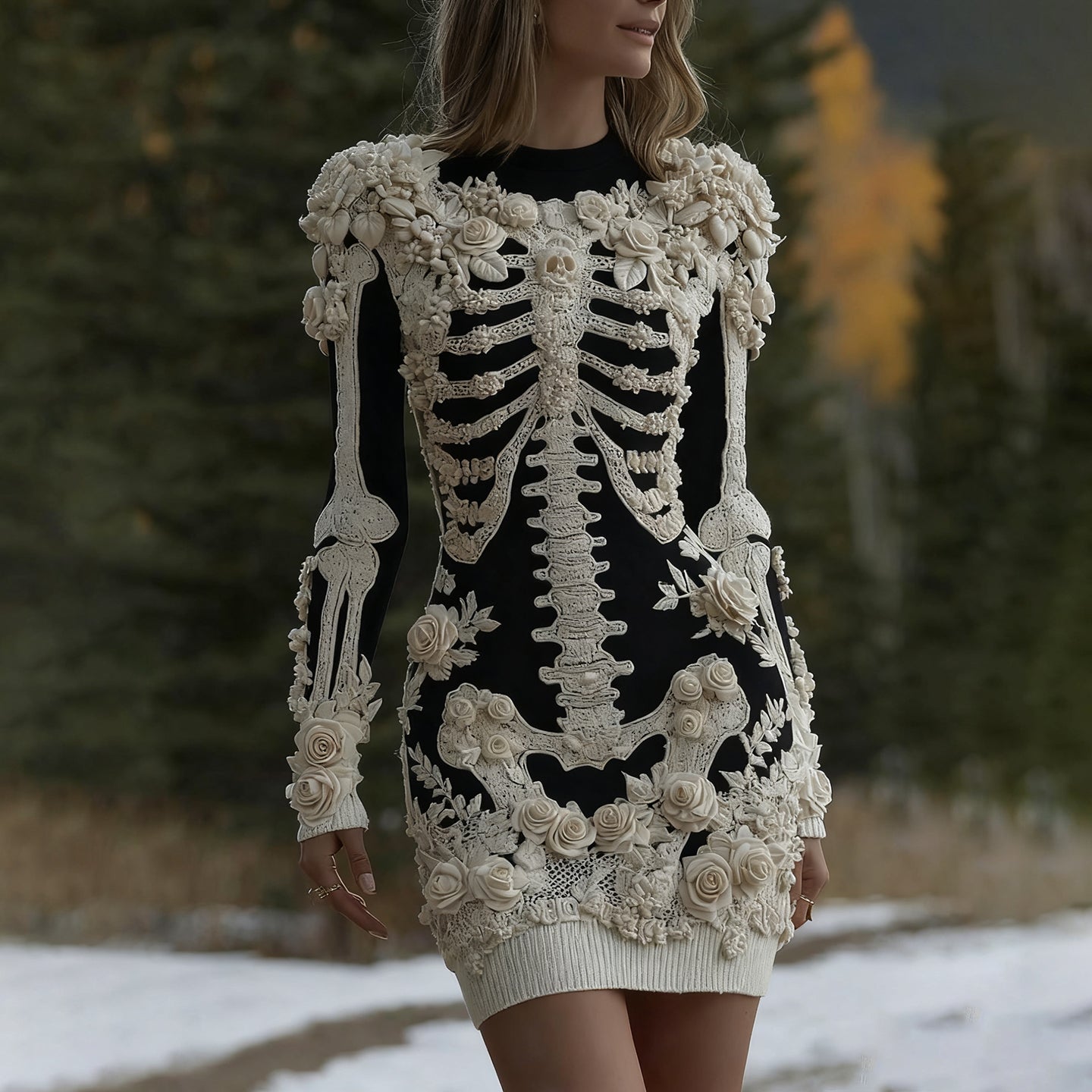 Casual Buttoned Sweater