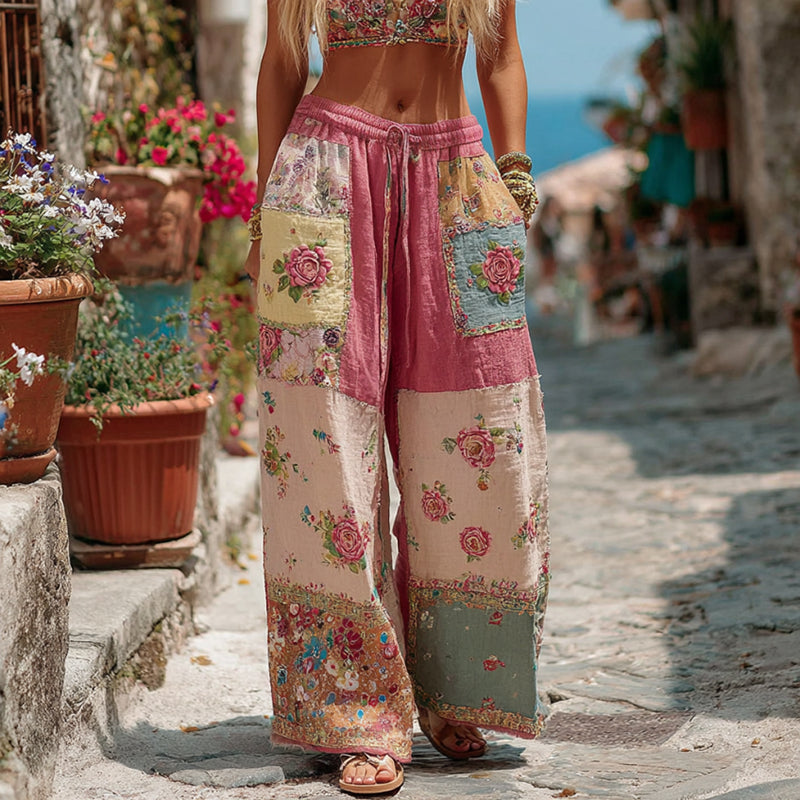 Layered Pleated Pants