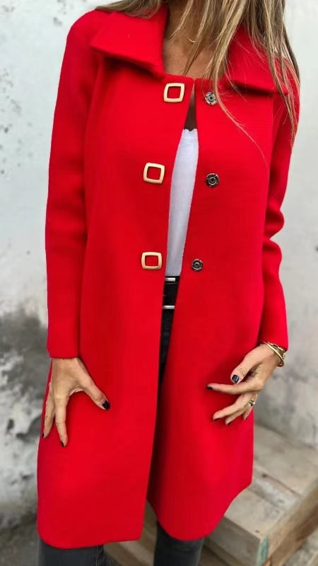 Relaxed Textured Coat