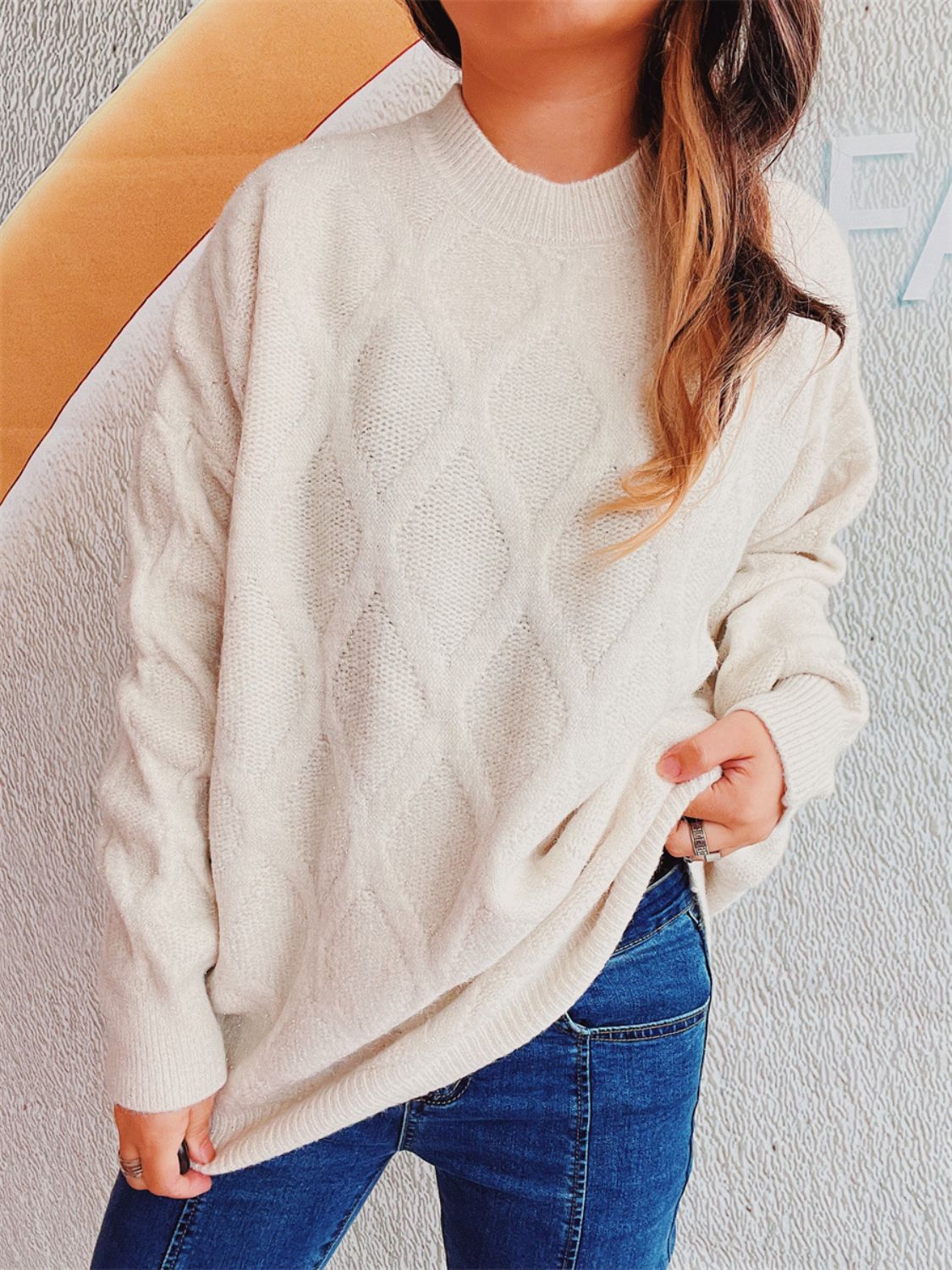 Weekend Buttoned Sweater