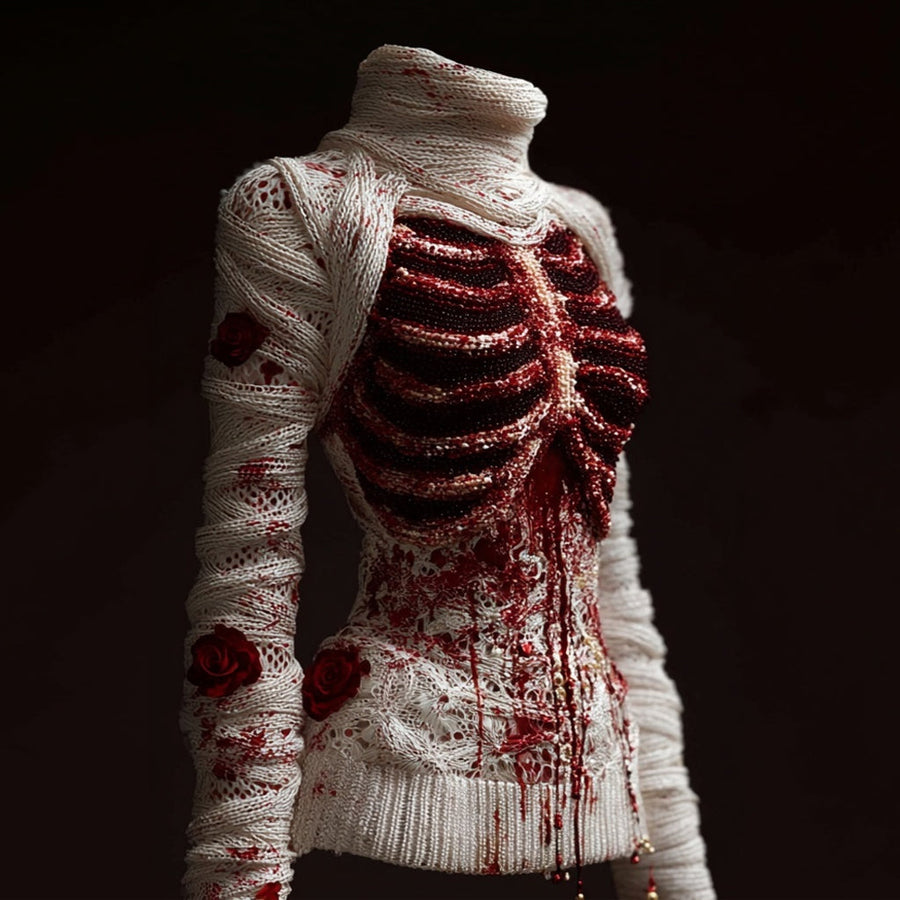 Warm Buttoned Sweater