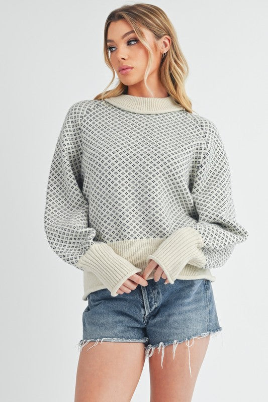 Warm Striped Sweater