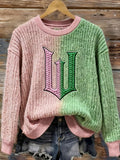 Casual Textured Sweater