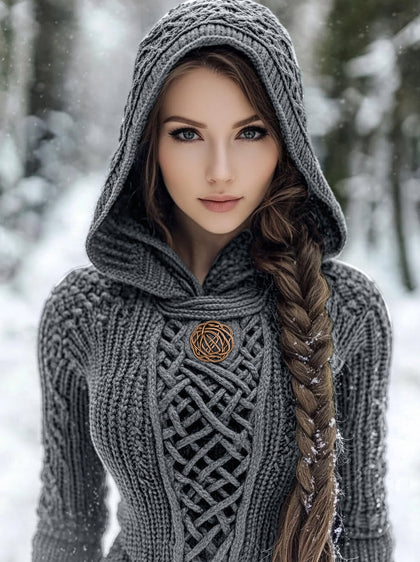 Relaxed Buttoned Sweater