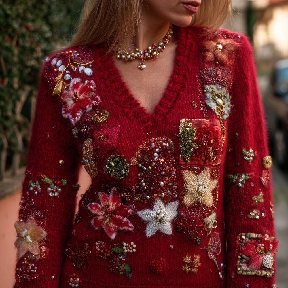 Warm Cropped Sweater