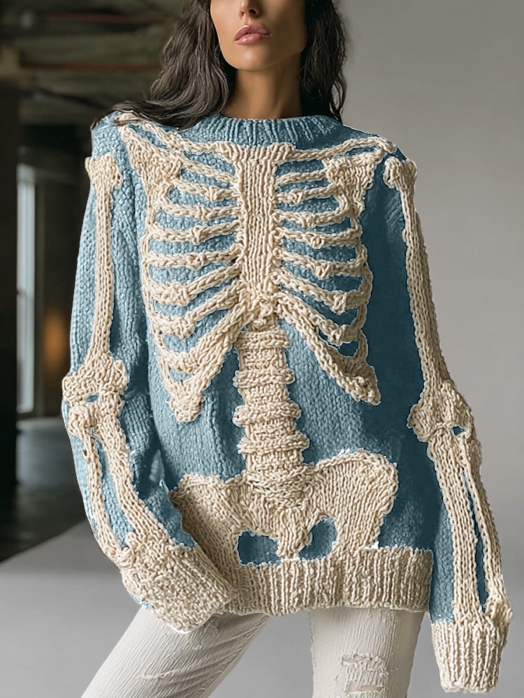 Relaxed Buttoned Sweater