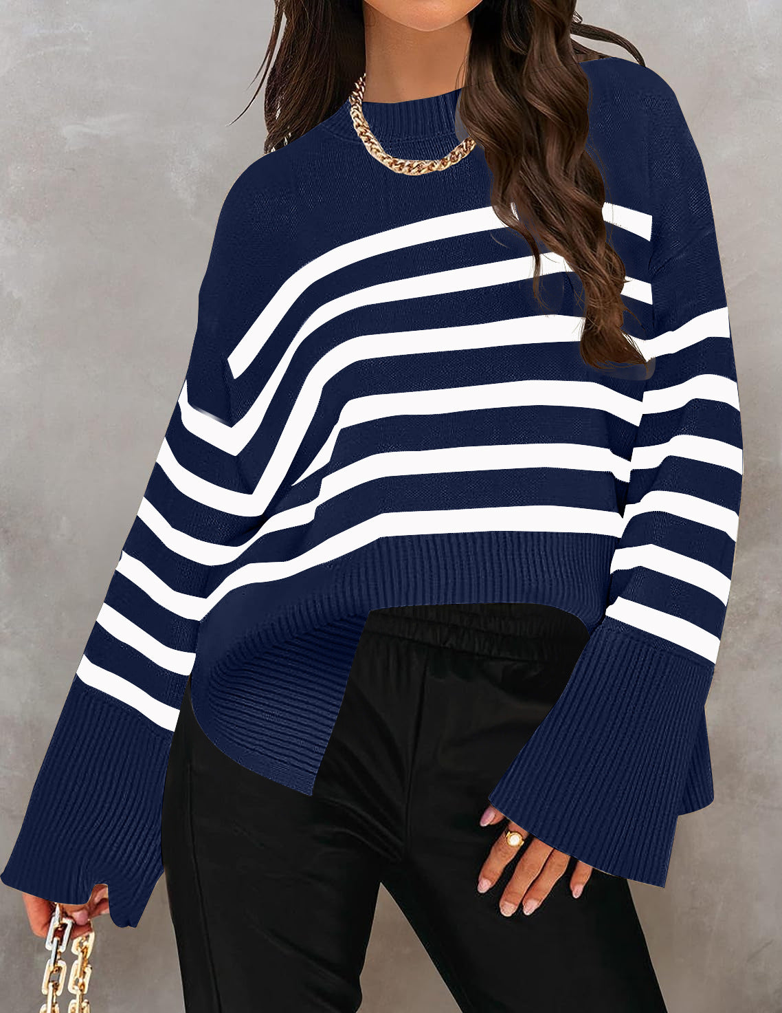 Casual Textured Sweater