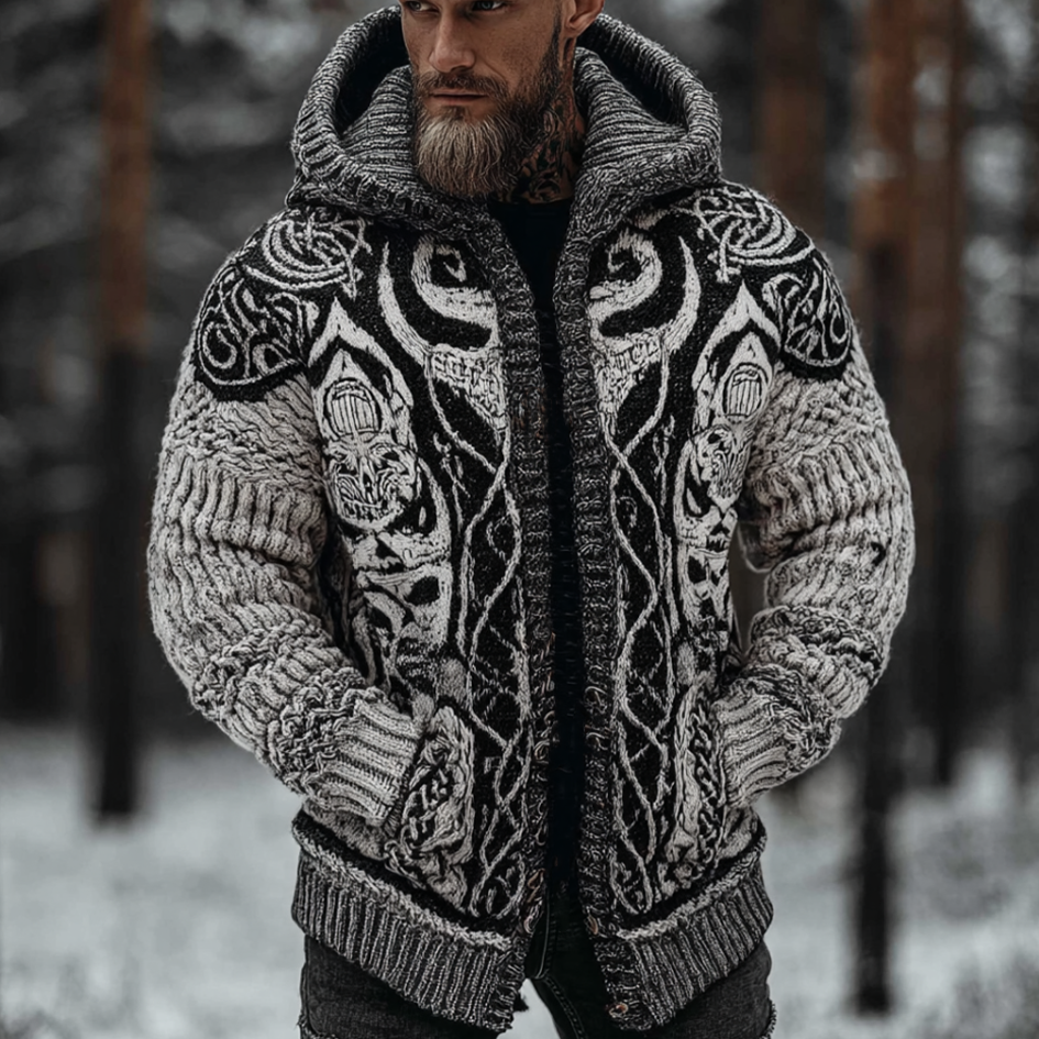 Warm Buttoned Sweater