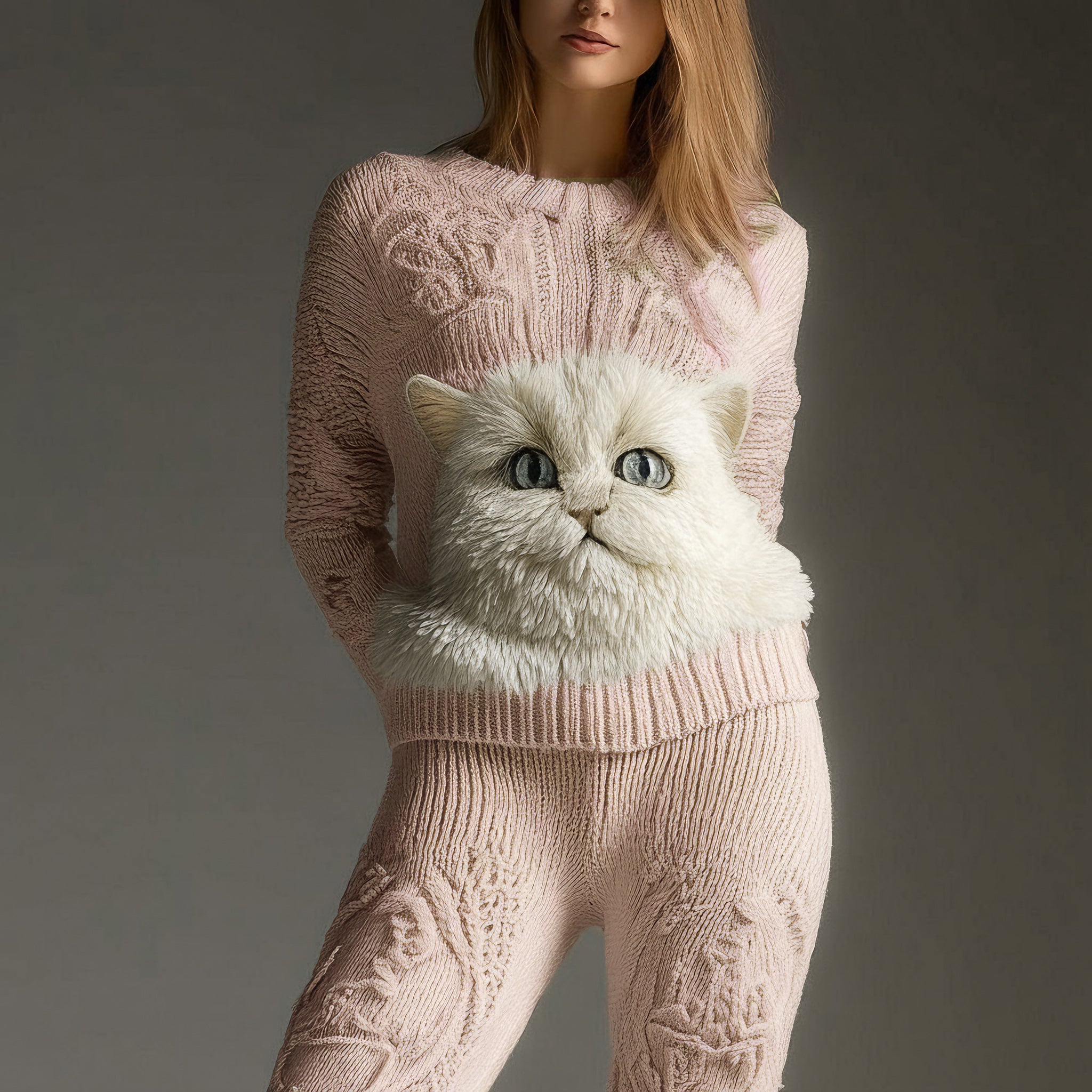 Casual Buttoned Sweater