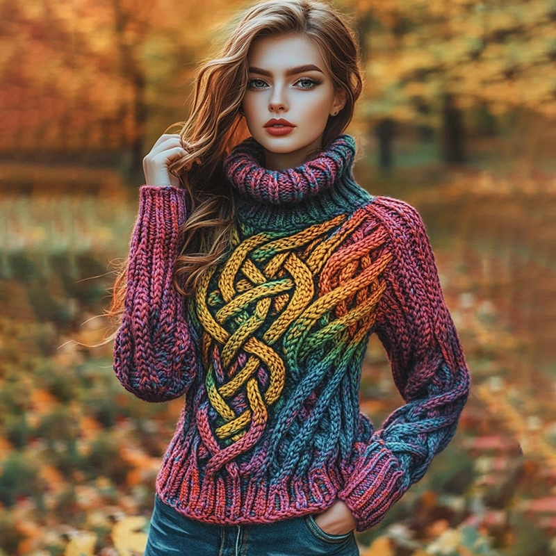 Warm Ribbed Sweater
