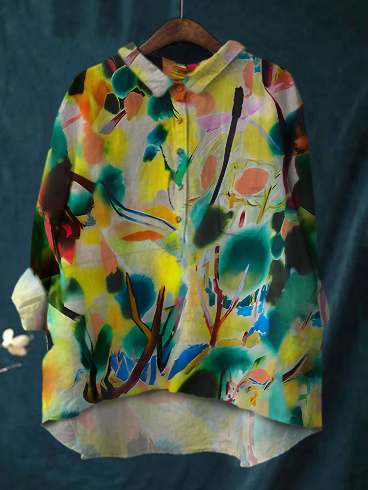 Relaxed Long-Sleeve Shirt