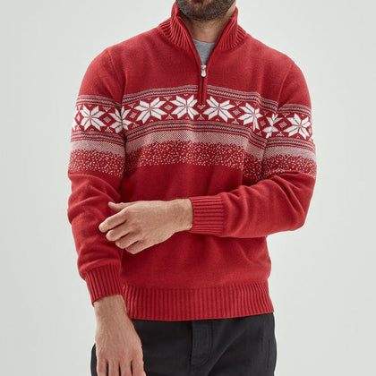 Cozy Buttoned Sweater