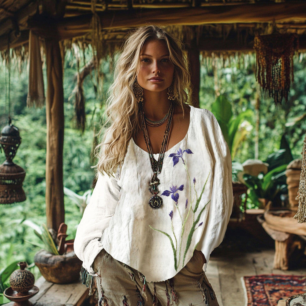 Coastal Oversized Shirt