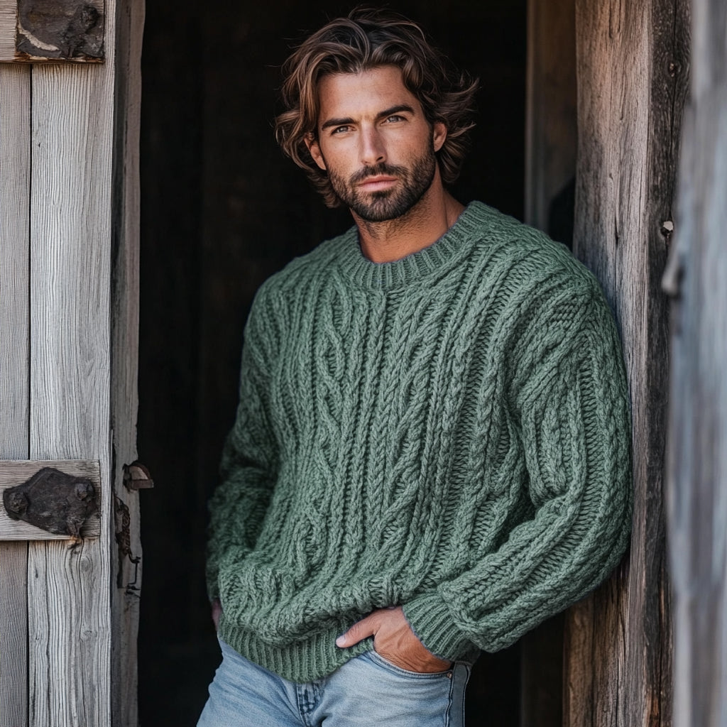 Casual Cable Sweater