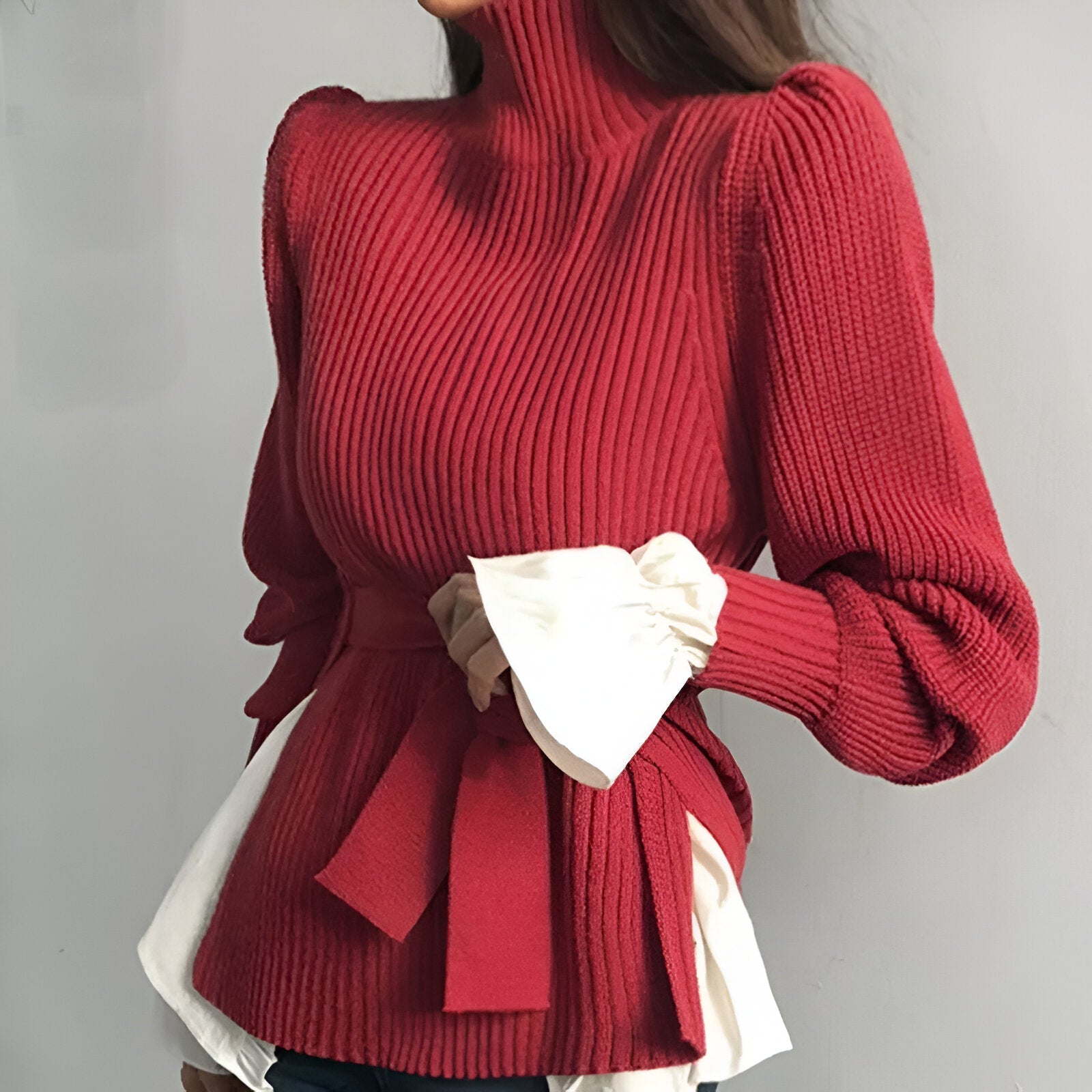 Relaxed V-Neck Sweater