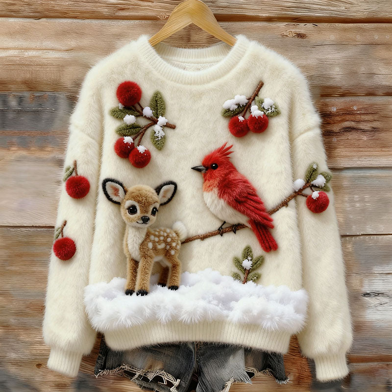 Relaxed Buttoned Sweater