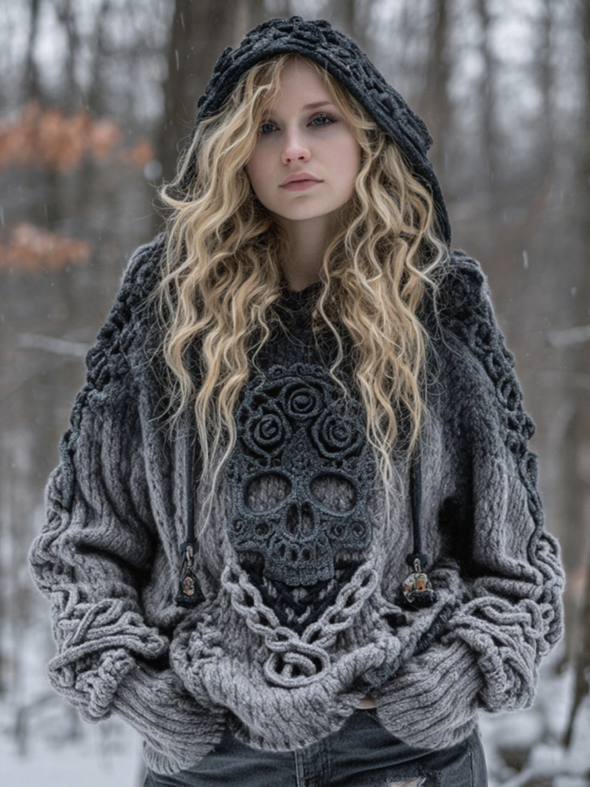 Warm Cropped Sweater