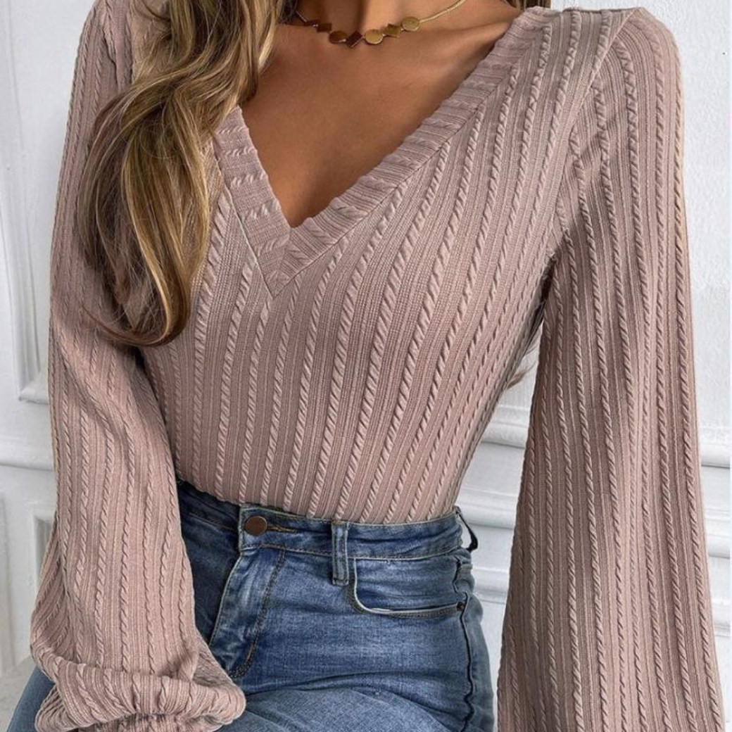 Warm Ribbed Sweater