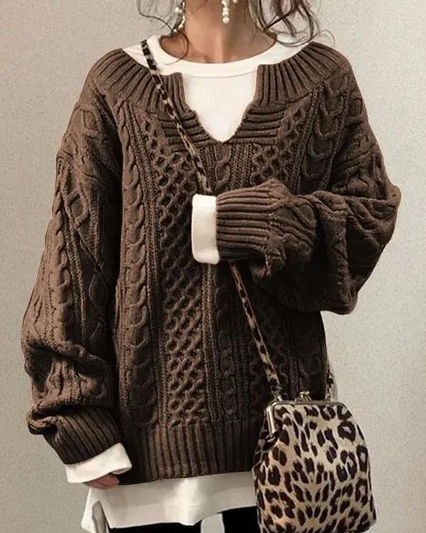 Warm Knit Sweater