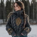 Soft Buttoned Sweater