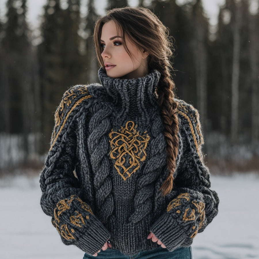 Soft Buttoned Sweater