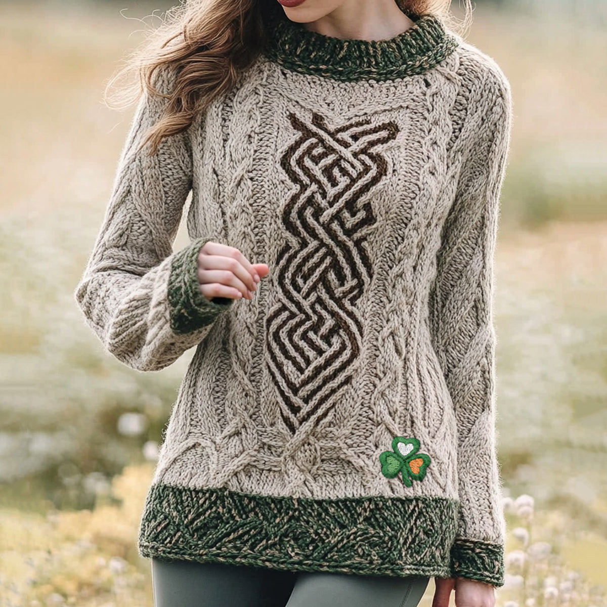 Casual V-Neck Sweater