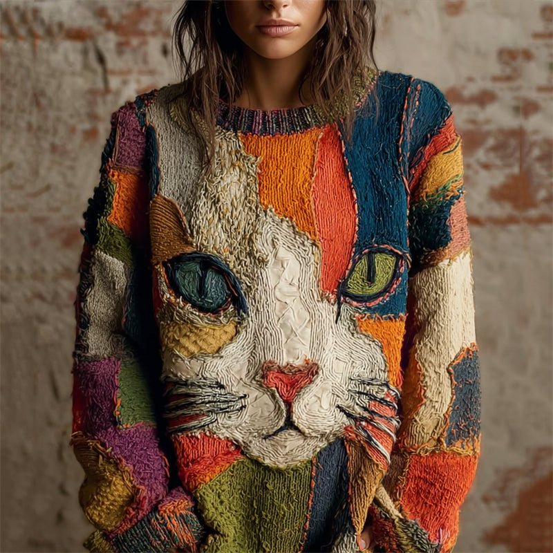 Casual Buttoned Sweater