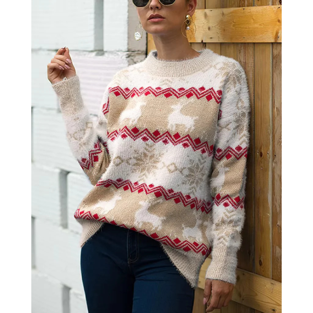 Casual Cropped Sweater