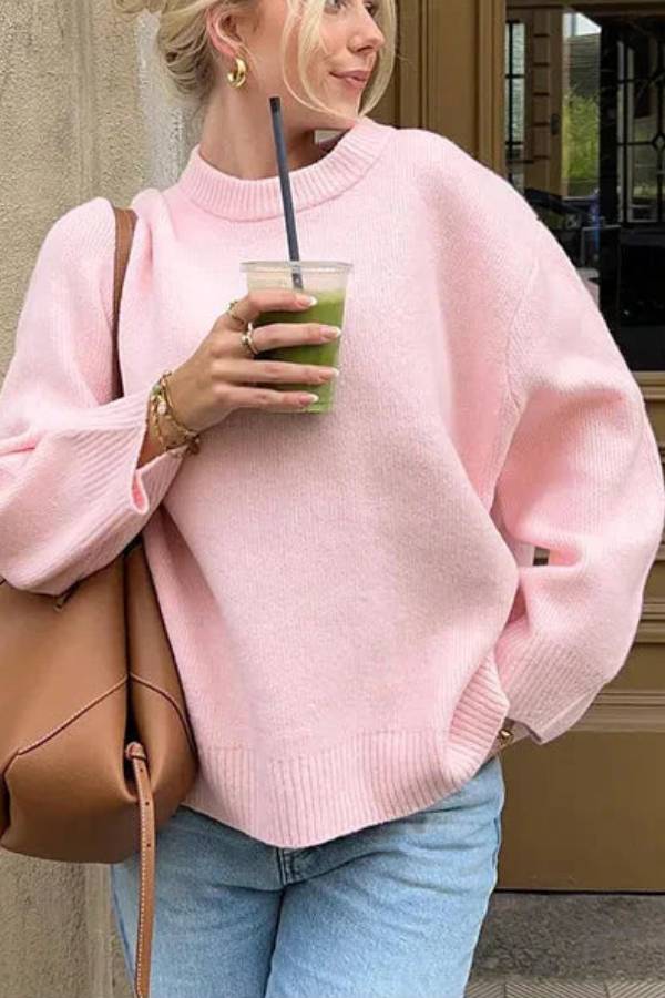 Relaxed Ribbed Sweater