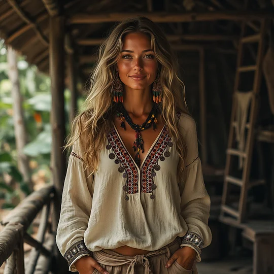Summer Buttoned Shirt
