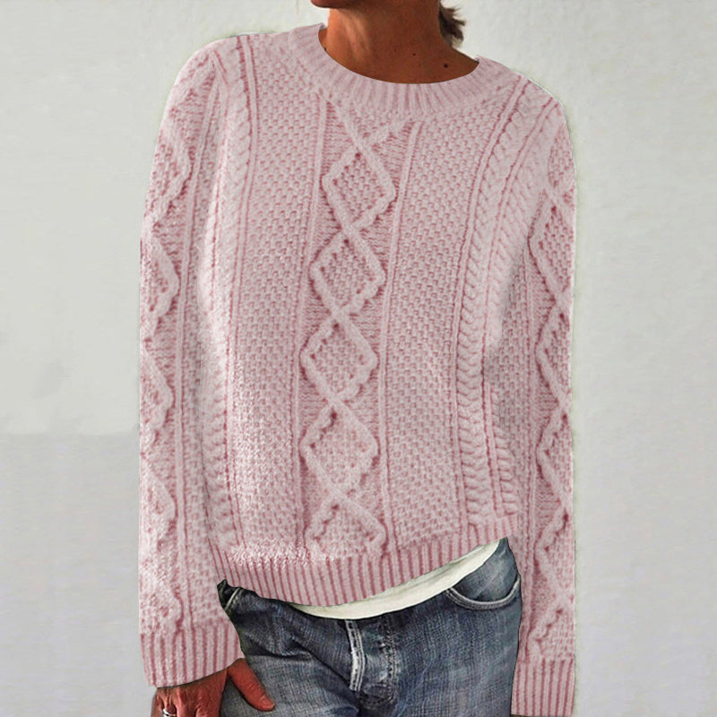 Textured Cropped Sweater