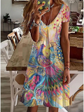 Brunch Short-Sleeve Dress