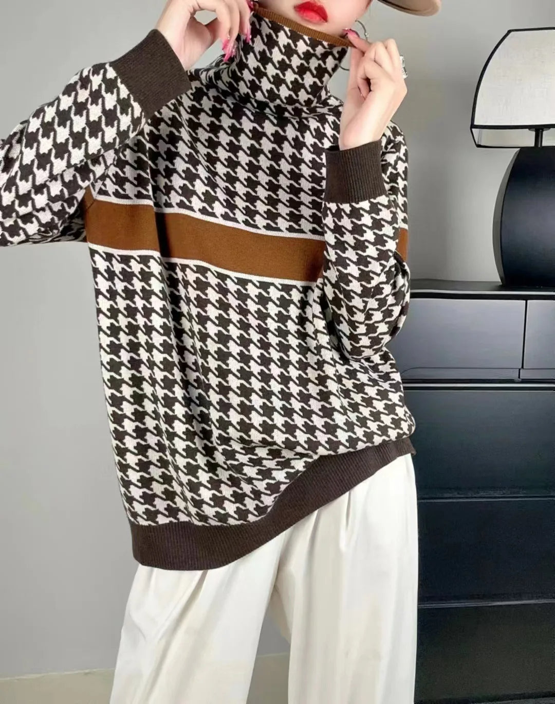 Relaxed Cropped Sweater