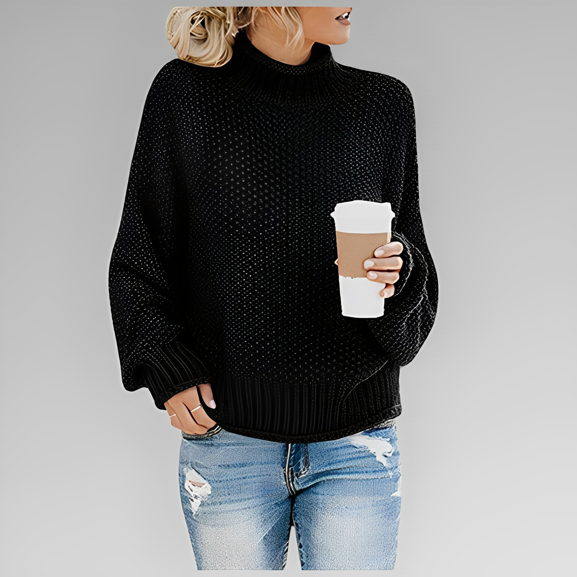 Easy Textured Sweater