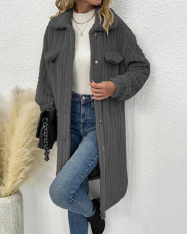 Classic Double-Breasted Coat