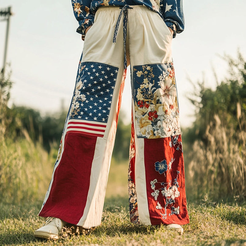 Smart Printed Pants