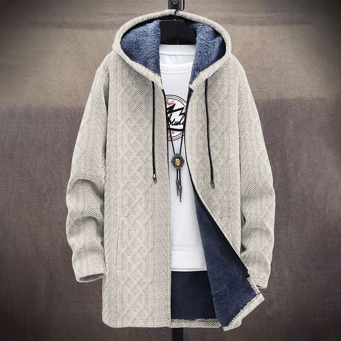 Classic Double-Breasted Coat