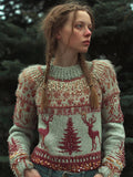 Warm Buttoned Sweater
