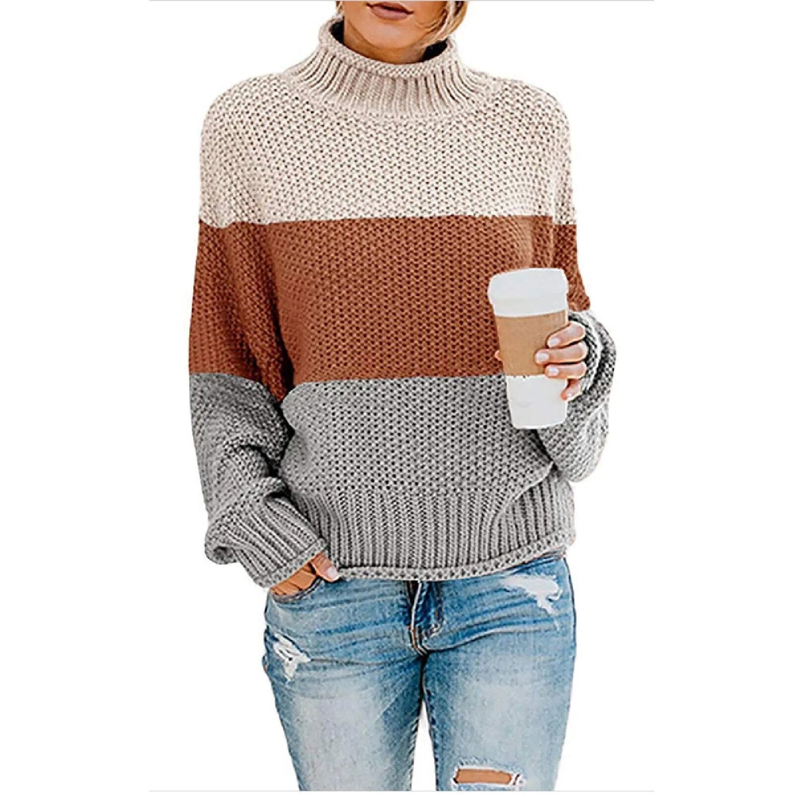 Textured Ribbed Sweater