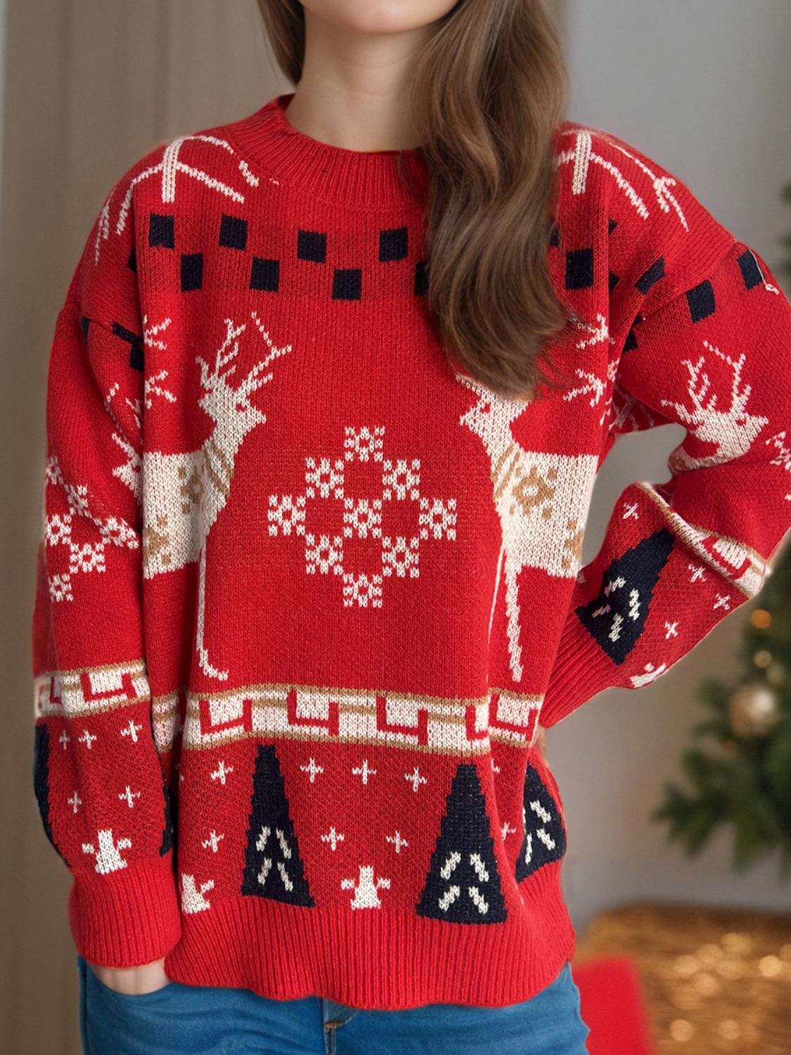 Easy Cropped Sweater