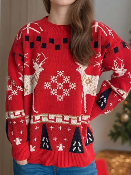 Easy Cropped Sweater