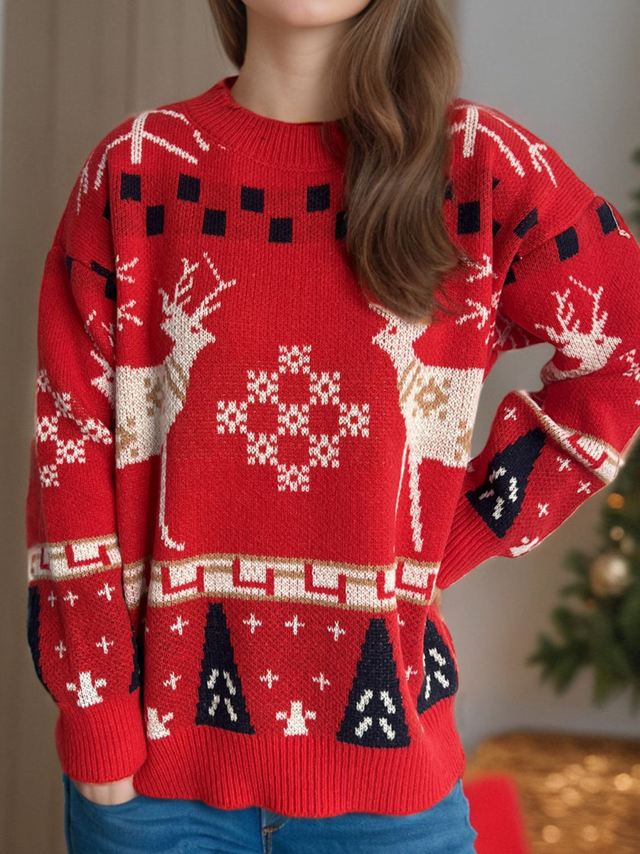 Easy Cropped Sweater
