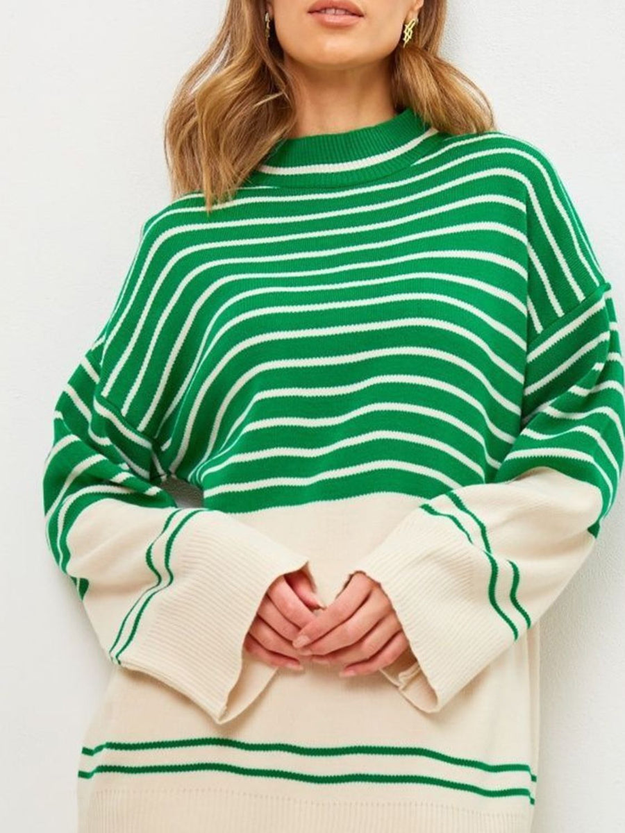 Casual Ribbed Sweater