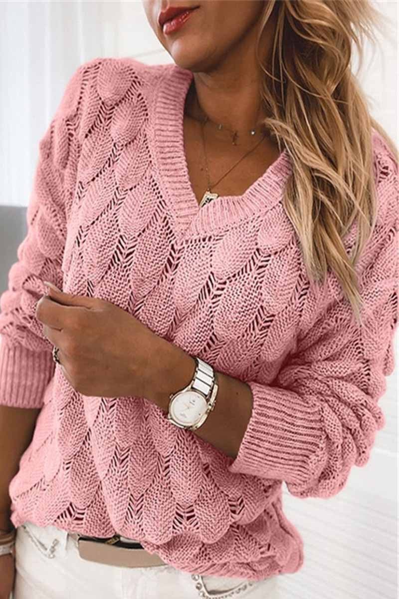 Warm Buttoned Sweater