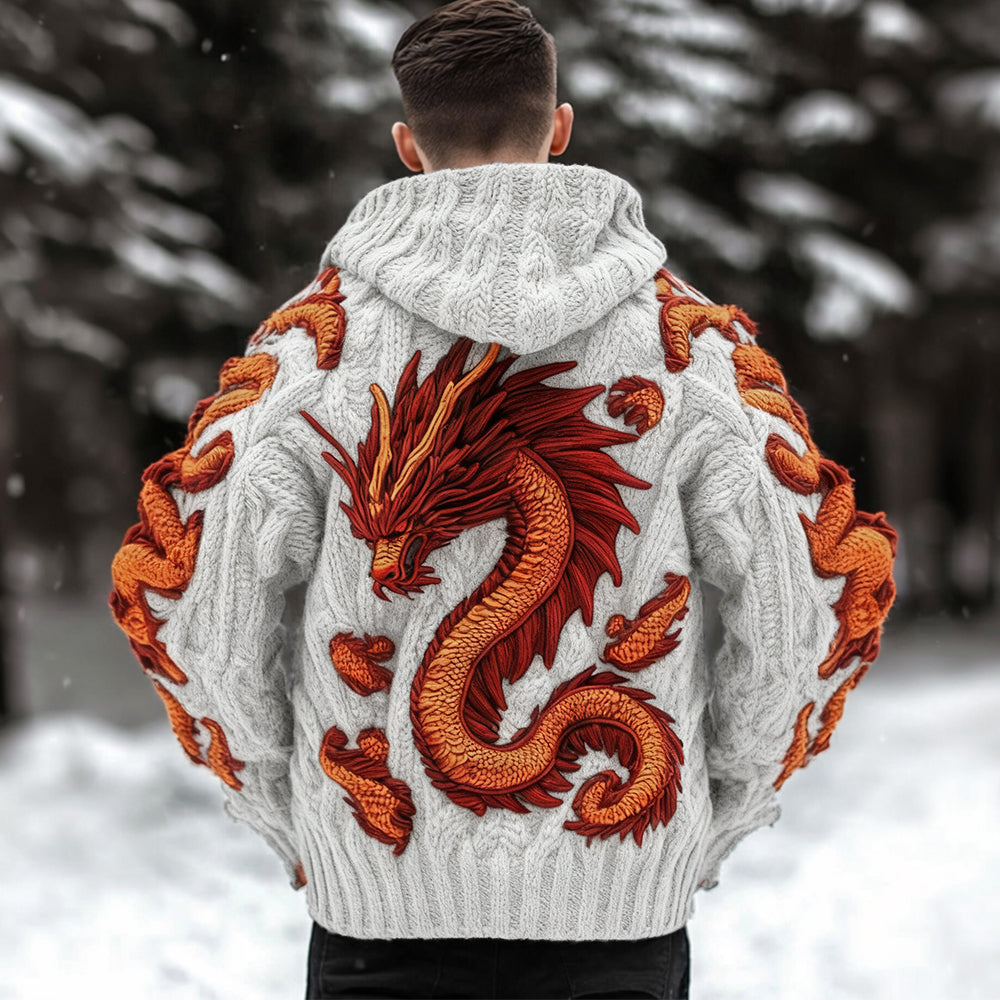 Textured Cable Sweater