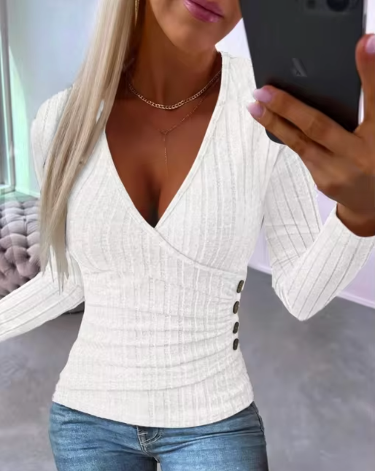 Relaxed Ribbed Sweater
