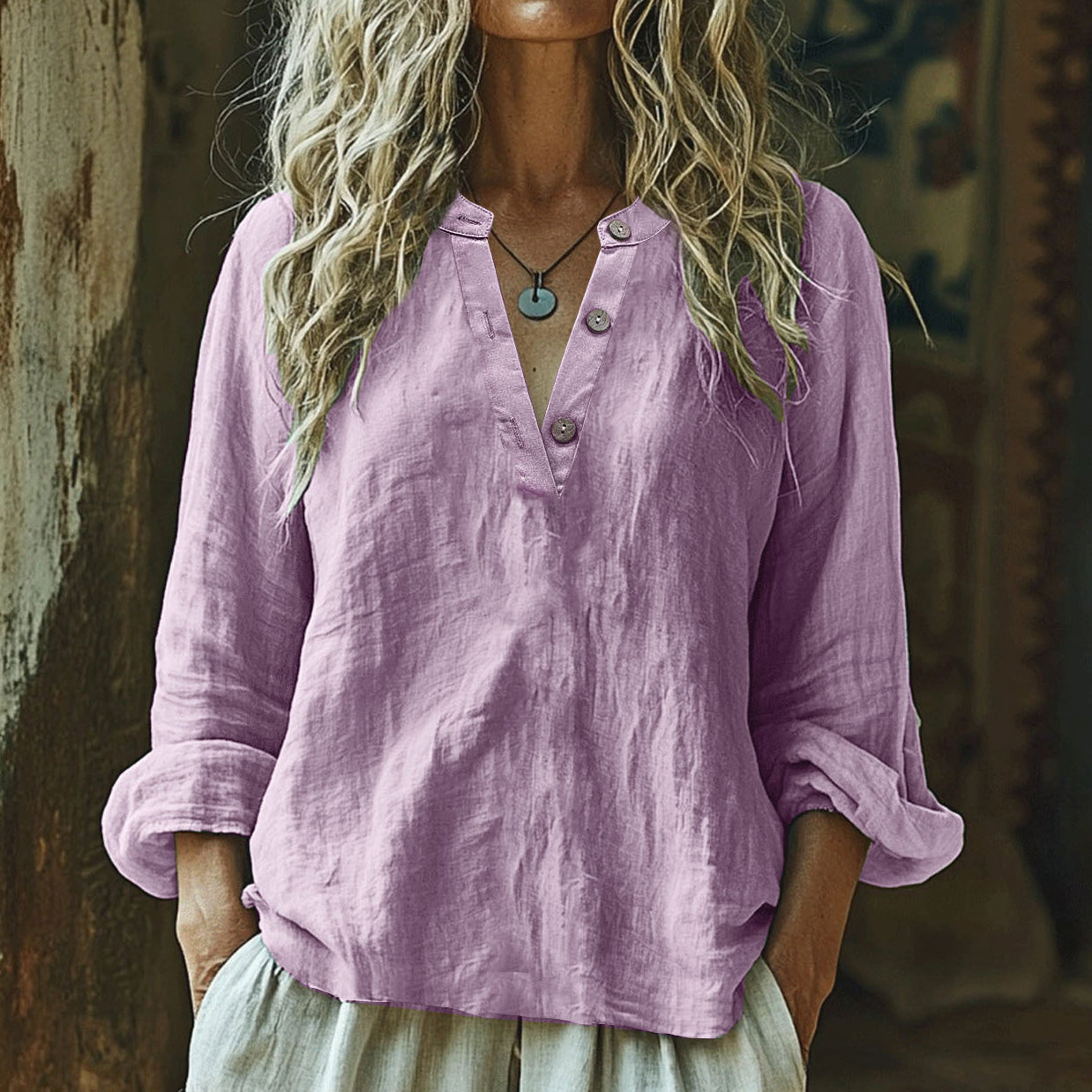 Casual Linen Shirt